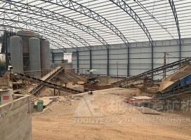 青石加工成建筑骨料使用的什么破碎機(jī)生產(chǎn)線？